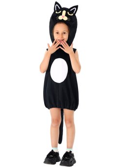 ชุดแฟนซีเด็กน้องแมวดำสุดน่ารัก Little Black Cat