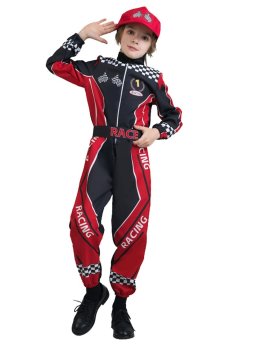 ชุดแฟนซีเด็ก ชุดนักแข่งรถเด็ก ชุดอาชีพ racing kid