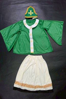 ชุดแฟนซีเด็กนักบุญแพทริค Saint Patrick นักบวช บาทหลวง 