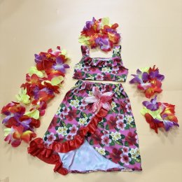 ชุดแฟนซีเด็ก ชุดฮาวาย ชุดระบำฮาวาย Carnival Hawaiian Dress