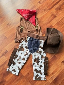 Cowboy Kid set (4ชิ้น) ชุดคาวบอยเด็กโตมีให้ครบชุดคุ้มมาก