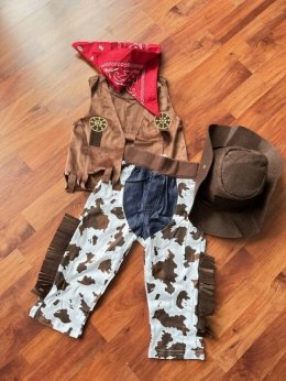 Cowboy Kid set (4ชิ้น) ชุดคาวบอยเด็กโตมีให้ครบชุดคุ้มมาก