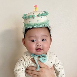หมวกเค้กวันเกิด Children's hat baby birthday
