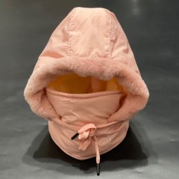 Fleece ski hood / snowboard hood for kids หน้ากากสกีกันลม