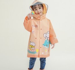 เสื้อกันฝนเด็กแบรนด์ bobdog มาพร้อมถุงเก็บเสื้อกันฝน