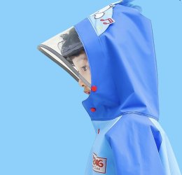 เสื้อกันฝนเด็กแบรนด์ bobdog มาพร้อมถุงเก็บเสื้อกันฝน