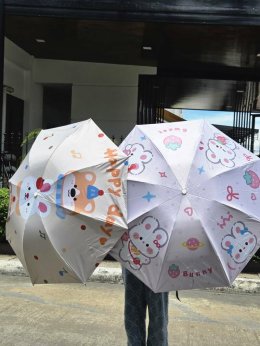 ร่มเด็กพกพา Happy Day Umbrella พกพาง่าย น้ำหนักเบา