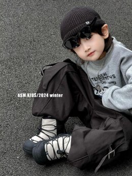 รองเท้าบูทลุยหิมะเด็ก snow boot ดีไซน์สุดคูลสวยเท่