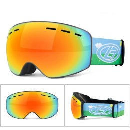 SKI googles แว่นสกีเด็ก แว่นสโนว์บอร์ด เลนส์ REVO