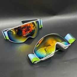 SKI googles แว่นสกีเด็ก แว่นสโนว์บอร์ด เลนส์ REVO