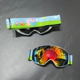 SKI googles แว่นสกีเด็ก แว่นสโนว์บอร์ด เลนส์ REVO