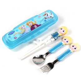 ชุดช้อนตะเกียบและชุดช้อนส้อม พร้อมกล่องเก็บ 