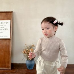 เสื้อแขนยาวไหมพรม คอเต่า ใส่อุ่นด้านใน อากาศหนาวๆ