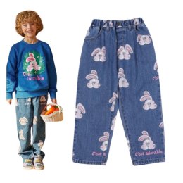 Bunny Jean ยีนส์พิมพ์ลายกระต่าย น่ารักมากๆ