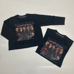 เสื้อแขนยาวเด็ก Rock Band มาในลุควินเทจเท่ๆ