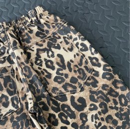 กางเกงยีนส์เด็กลายเสือ Leopard Jean เป็นเอวยืด ลายสวย