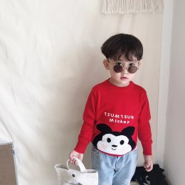 Disney lamp fur sweater เสื้อแขนยาวขนแกะ 