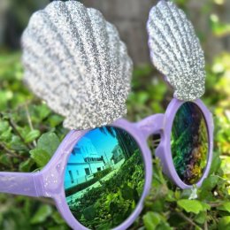 แว่นกันแดดเด็กนางเงือก Mermaid Kid Sunglasses