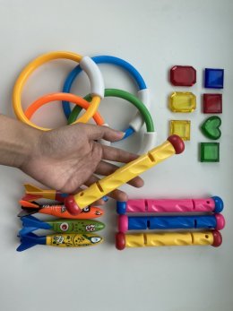 เซ็ตของเล่นดำน้ำ underwater diving toyคุ้มมากๆ มี 19 ชิ้น