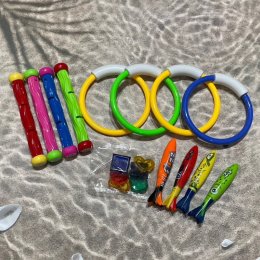 เซ็ตของเล่นดำน้ำ underwater diving toyคุ้มมากๆ มี 19 ชิ้น