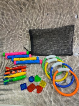 เซ็ตของเล่นดำน้ำ underwater diving toyคุ้มมากๆ มี 19 ชิ้น