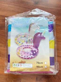 ห่วงยาง Glitter unicorn ห่วงยางแฟนซีวัสดุเป็น pvc อย่างดี