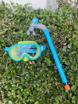 แว่นดำน้ำเด็กพร้อมท่อหายใจ Aqua breathe Snorkel