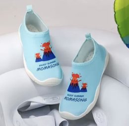 Kids beach shoe รองเท้าเดินชายหาดเด็ก มีแผ่นยางหนาแบบรองเท้า