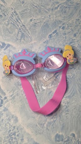 แว่นตาดำน้ำเด็ก Princessมาเป็นลายเจ้าหญิงสุดน่ารัก