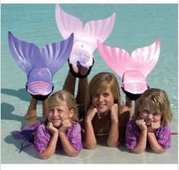 Mermaid Fin for Kids ฟินนางเงือกเด็ก ตีนกบหางปลา