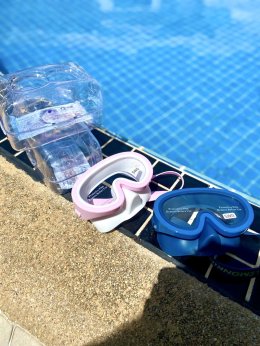 หน้ากากดำน้ำตื้น lemonkid รุ่น Diving สำหรับเด็ก 5-12 ขวบ