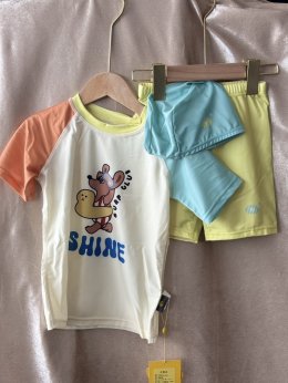 ชุดว่ายน้ำเด็ก pastel surf club แบรนด์ kocotree เซ็ต 3 ชิ้น