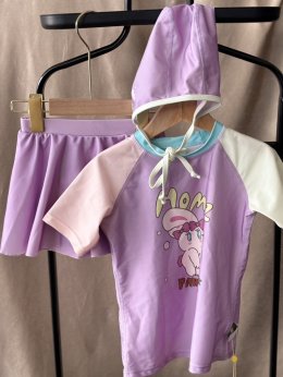 ชุดว่ายน้ำเด็ก pastel surf club แบรนด์ kocotree เซ็ต 3 ชิ้น