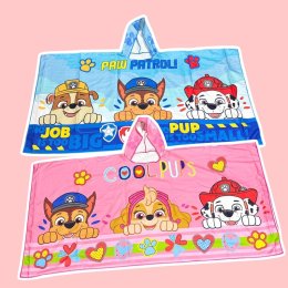 Paw patrol beach towel ผ้าคลุมว่ายน้ำ ผ้าขนหนูอาบน้ำ 