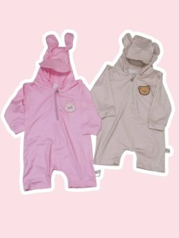 ชุดว่ายน้ำเด็กบอดี้สูทเด็กเล็ก มีปีกกันแดด 