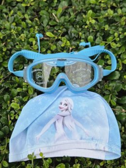  แว่นตาดำน้ำเด็กลายคาแรคเตอร์สุดน่ารัก แถมฟรีหมวกว่ายน้ำ