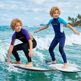 ชุดว่ายน้ำเก็บอุณหภูมิ **รุ่นเด็กโต แบรนด์ DIVE & SAIL 