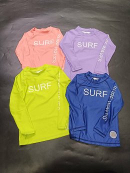 เสื้อว่ายน้ำเด็กกันยูวี Surf Wave Kids UPF50+ 