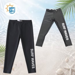 กางเกงว่ายน้ำเด็กขายาว Surf Wave Kids UPF50+