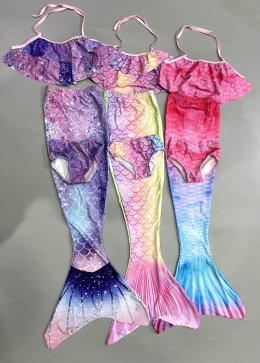 Pastel Mermaid Style ชุดนางเงือกโทนสีพาสเทล เป็นชุด 3 ชิ้น 