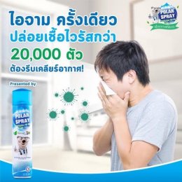 สเปรย์ปรับอากาศ Polar Spray 