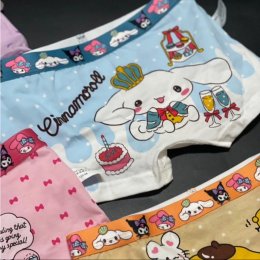 กางเกงในเด็ก Sanrio (เซ็ต 4 ตัว)