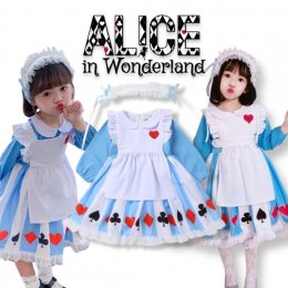 ชุดเจ้าหญิงอลิส Alice in Wonderland