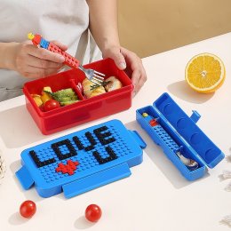 เซ็ตกล่องข้าวเลโก้ lego block snack box (SNACKBOX1) 