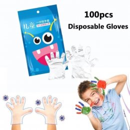 Disposible Glove ถุงมือหยิบอาหารสำหรับเด็ก