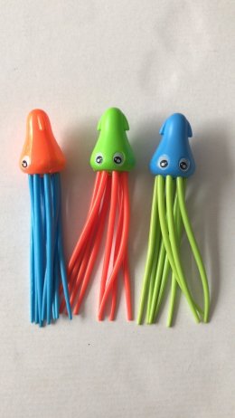 ของเล่นดำน้ำปลาหมึก 3 ตัว  Octopus diving toy (SW228)