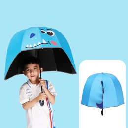  ร่มกันฝนเด็กลายใหม่ Helmet umbrella (RAIN30)