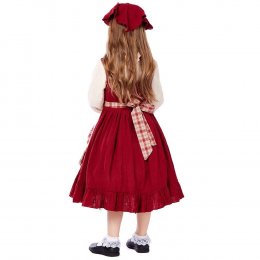 ชุดนานาชาติ ยุโรปเด็ก ชุดหนูน้อยหมวกแดง (Fancy375)