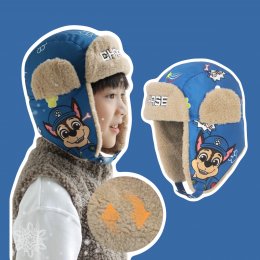 หมวกกันหนาวเด็ก หมวกสกี Paw patrol (Cap206) 