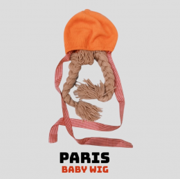 หมวกวิกผมเปียสาวน้อย Paris baby wig (ACC133)